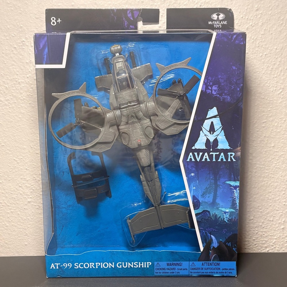 McFarlane Toys Avatar World of Pandora AT-99 Scorpion Gunship Action Vehicle NEW